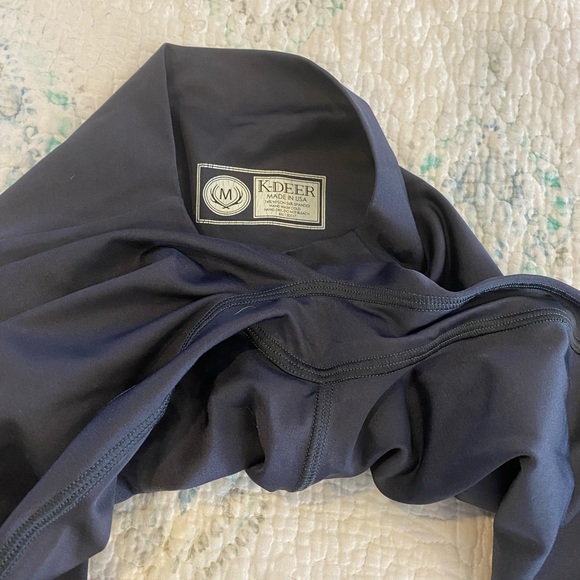 Gray K-DEER full length leggings, size medium - Picture 2 of 2